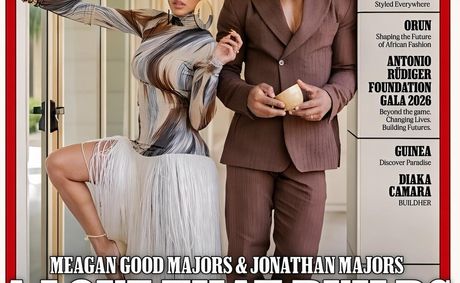 NewsBits: Meagan Good and Jonathan Majors Cover Rolling Stone Africa, A$AP Rocky Confronts Paparazzo, Anthony Edwards Weds