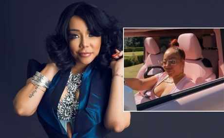 Tiny Harris Turns Heads After Pulling Up in a Stunning $250K Pink Vintage Bronco