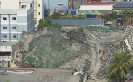 Philippines Building Collapse Leaves 4 Dead, 17 Missing in Rescue Operation
