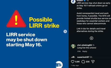 LIRR strike halts commuter rail service after contract talks collapse