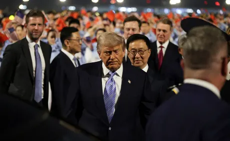 ‘He Can’t Walk’: Global Chaos Erupts After Trump Nearly Takes Down World Leader Mid-Walk and Mysterious Woman Rushes In