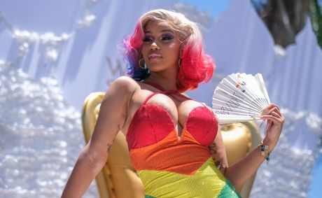 Cardi B video shoot has fans asking why a photographer was cuffed