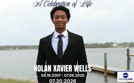 Nolan Wells’ funeral draws $100K reward plea