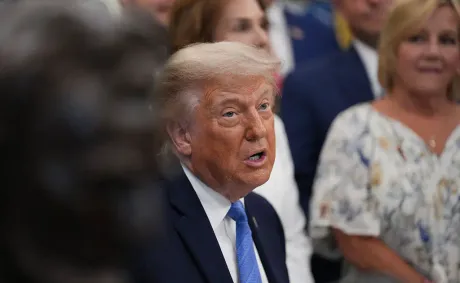 ‘They are Laughing at Him’: Trump Tries to Play It Cool, Carefully Watching His Every Step — Unaware the World Leaders Behind Him Are Going Viral for Their Priceless Reactions
