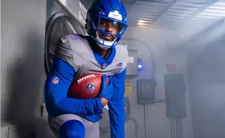 What do the Buffalo Bills’ new Nickel City uniforms look like?
