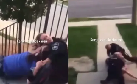 ‘Nothing Like That Privilege’: Viral Video of White Woman In Knock-Down, Drag-out Fight with Cops Sparks Outrage