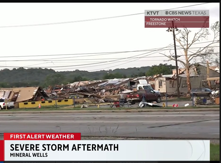 Destructive tornado hits Texas on day 6 of deadly storms | Hayti - News ...