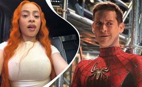 Ice Spice and Tobey Maguire Spotted Kissing at Star-Studded White Party