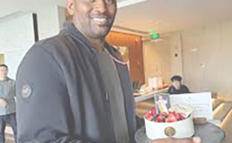 Former Laker honored for mental health advocacy