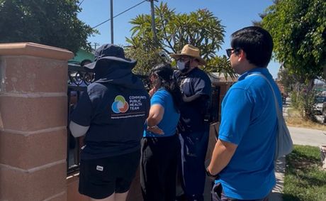 County continues outreach to residents near warehouse fire