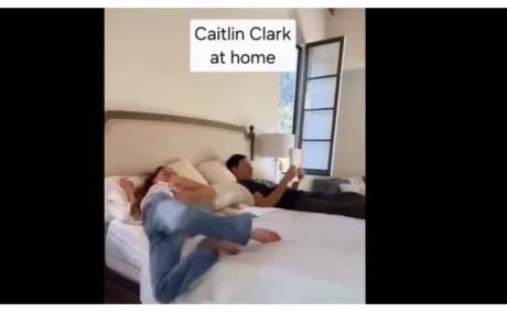 Caitlin Clark’s Flopping Antics Captured in Hilarious Viral Video