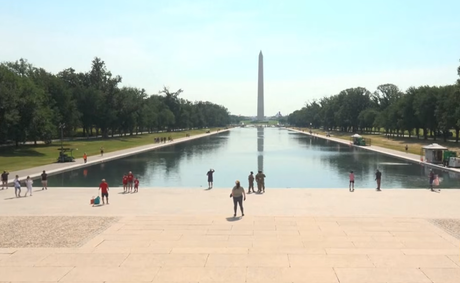 Reflecting pool repairs stay with same firm despite 5 issues