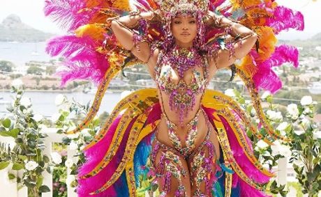 Carnival Queen Energy: Chlöe Bailey Serves Curves, Confidence, And Island Glam In Saint Lucia