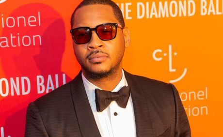 Carmelo Anthony appears to have a new love interest