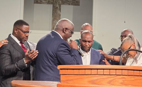 Congressional District 24 Candidate Shevrin Jones Anointed With Oil During Event Where a Dozen Pastors Announced Their Endorsement For His Candidacy