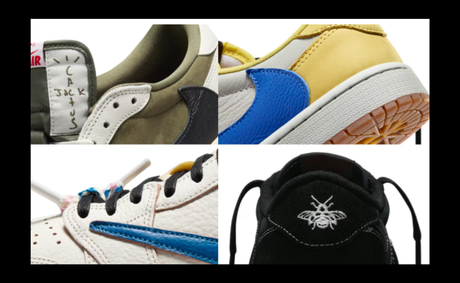 Travis Scott x Air Jordan 1 Lows Conquer Resale