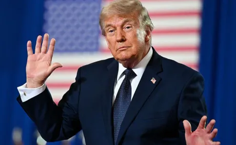‘Buttons Will Pop Soon’: Trump Gets Reality Check About His Weight — Then He’s Brutally Mocked Online When Close-Up Footage Shows the Unfiltered