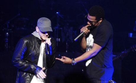Jay-Z Brings Out Eminem and Pharrell Williams for Blueprint Night at Yankee Stadium