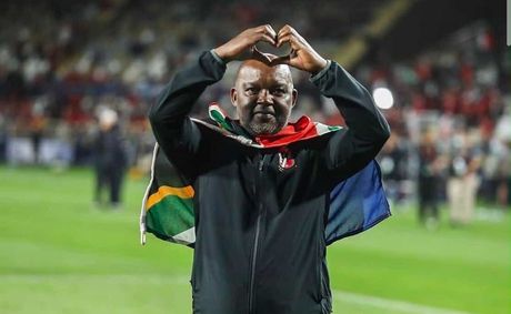 Pitso Mosimane Sends Best Wishes to Bafana Bafana