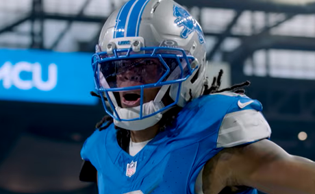 Lions star Gibbs joins elite group of 4 NFL legends