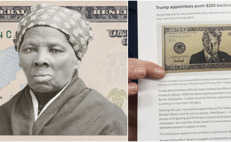 Harriet Tubman Belongs on the $20, Not Trump on a $250 Bill.