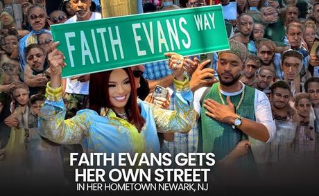 Newark Honors Faith Evans Legacy