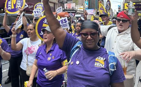 Broadway cleaners win tentative contract, including anti-discrimination measure