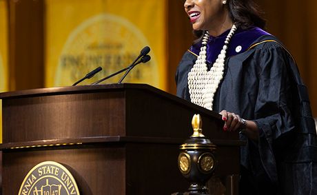 Cal State L.A. honors Capri Maddox at commencement