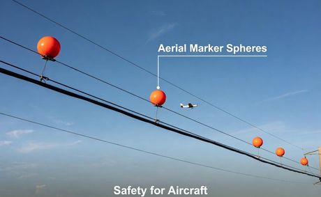 What Are Those Orange Balls on Some Power Lines?