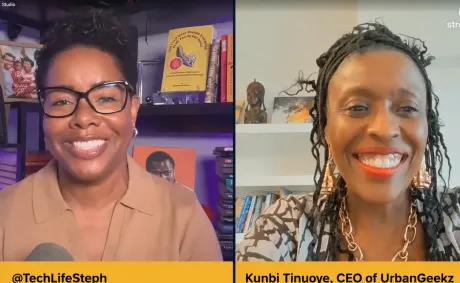 UrbanGeekz CEO Kunbi Tinuoye Joins TechLifeSteph to Discuss AI & Entrepreneurship