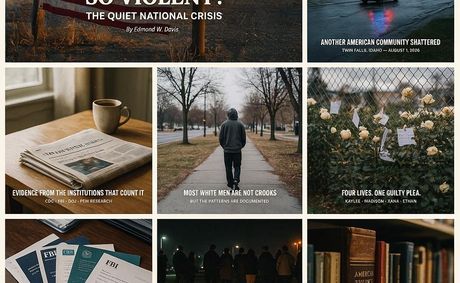 WHY Are White Males So Violent? – The Quiet National Crisis