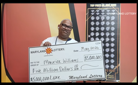 Maryland Lottery: bus driver proved $5M dreams are real