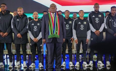 President Cyril Ramaphosa Backs Bafana Bafana for Victory