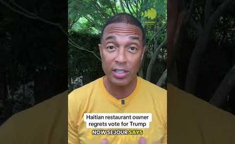 Haitian restaurant owner regrets vote for Trump