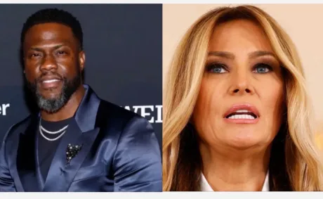 ‘That’s Horrible’: Kevin Hart’s Netflix Roast Erupts After This Leaked Melania Trump Joke Was Reportedly Cut While George Floyd Punchline Stayed