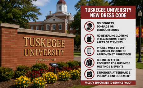 Tuskegee Dress Code Sparks Debate Over Bonnets and Do-Rags