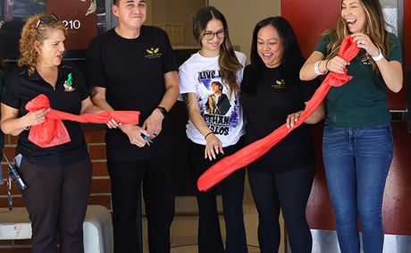 High school wellness center reopens with mental health fair