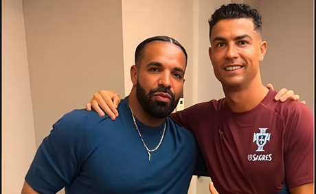 Drake and Cristiano Ronaldo steal the spotlight in Toronto