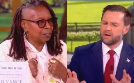 ‘Don’t Start Any Stuff With Me!’: JD Vance Got Caught Dancing Around a Question About Black America on The View, Then Ran to Fox News to Play Victim