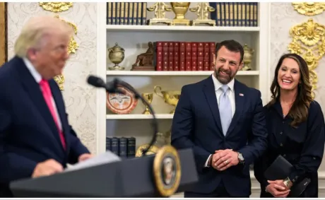 ‘Was That the Comment?’: Hot Mic Catches Trump’s Handpicked Cabinet Member’s ‘Locker Room Talk’ as the White House Scrambles to Contain the Fallout&nbsp;