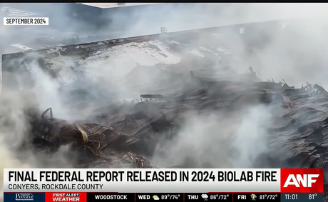 Federal report reveals cause of BioLab fire