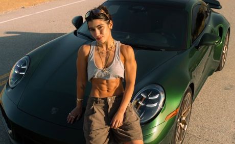 Sara Saffari Pushes Brand-New $250K Porsche to 130 MPH and Acts Surprised When the Check Engine Light Comes On