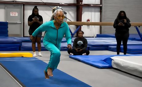 Grandma’s Incredible Gymnastics Routine Sparks ‘Real or AI?’ Debate Online | WATCH