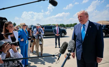 ‘Donny Looks Nervous’: Reporter Corners Trump Over His $2B White House Payday — He Gets So Flustered He Blurts Out the Confession She Never Asked For