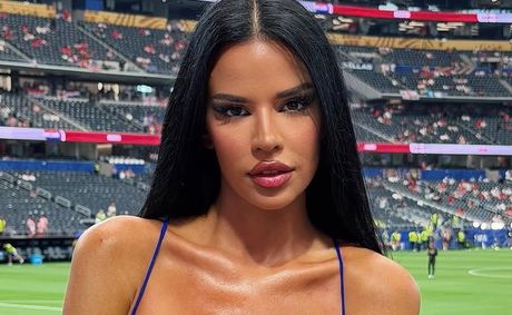 World Cup’s “Sexiest Fan” Ivana Knoll Makes Triumphant Return, Steals Show From Croatia’s Loss
