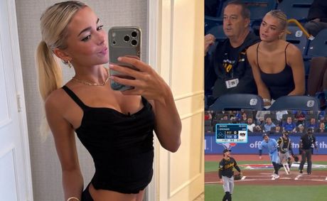 Social Media Reacts To Livvy Dunne Dropping F-Bomb After George Springer Crushes One Off Paul Skenes