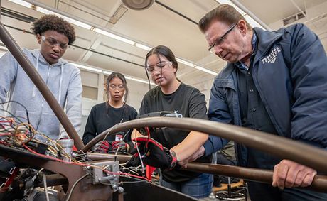 Students learn skilled trades during summer program
