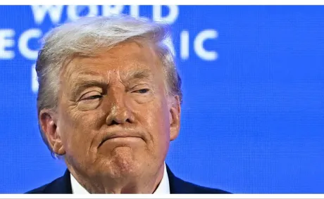 ‘He Got Smacked Down!’: Trump’s Tough-Guy Act Evaporates Next to World Leader as He Panics Over Simple Question and Blurts Out Strange Compliments