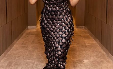 Fashion Meets Art: Taraji P. Henson Delivered A Show-Stopping Moment In MARINE SERRE’s Makeup Brush Gown