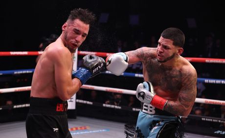 Edgar Berlanga gets back on track with a TKO win at the Garden Edgar Berlanga gets back on track with a TKO win at the Garden